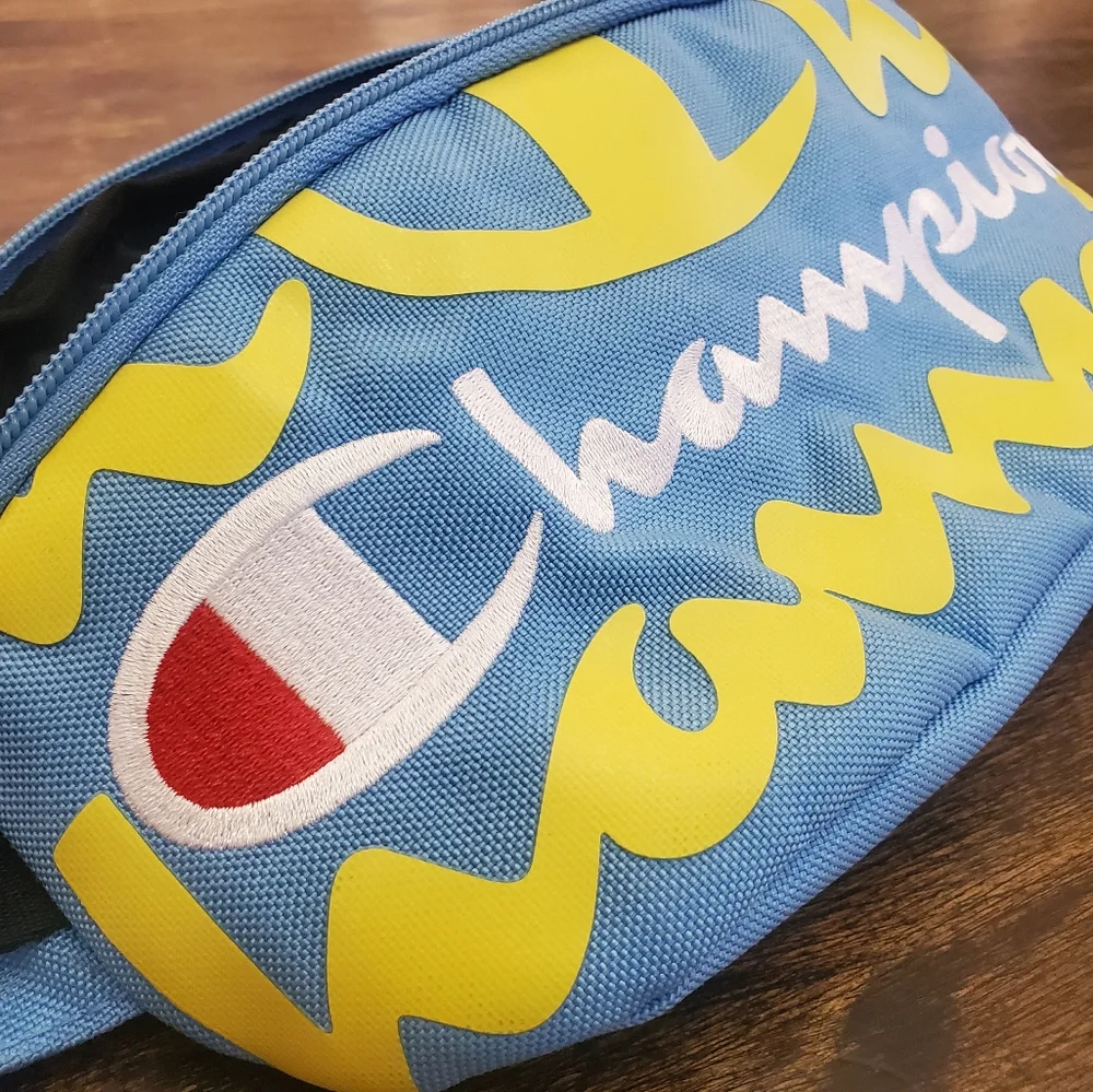 Champion Prime Sling Pack Backpack‎ Crossbody Retro Blue Yellow
